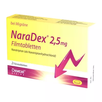 NARADEX 2,5 mg Filmtabletten, 2 St