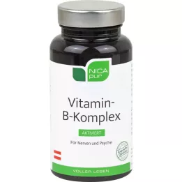 NICAPUR Vitamin B Komplex aktiviert Kapseln, 60 St