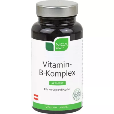 NICAPUR Vitamin B Komplex aktiviert Kapseln, 60 St