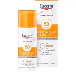 EUCERIN Sun CC Creme getönt mittel LSF 50+, 50 ml