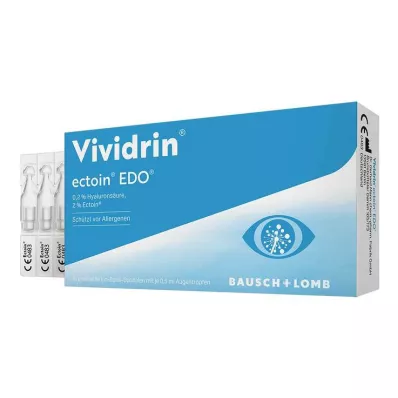 Vividrin® ectoin® EDO® Augentropfen - allergisch gereizte Augen, 10X0.5 ml
