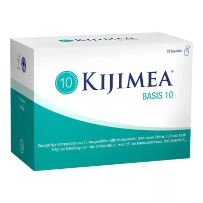 KIJIMEA Basis 10 Pulver, 28X2 g