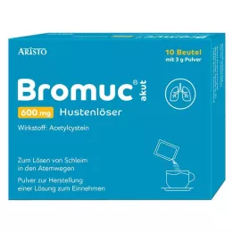 BROMUC akut 600 mg Hustenlöser Plv.z.H.e.L.z.Einn., 10 St