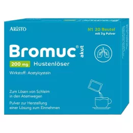 BROMUC akut 200 mg Hustenlöser Plv.z.H.e.L.z.Einn., 20 St
