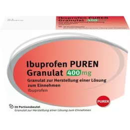 IBUPROFEN PUREN Granulat 400 mg z.Her.e.Lsg.z.Ein., 20 St