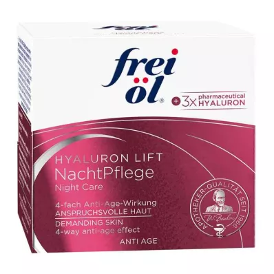 Frei Öl Anti-Age Hyaluron Lift Nachtpflege, 50 ml Frei Öl Anti-Age Hyaluron Lift Nachtpflege, 50 ml
