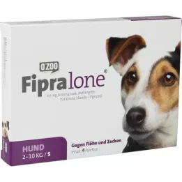 FIPRALONE 67 mg Lsg.z.Auftropf.f.kleine Hunde, 4 St