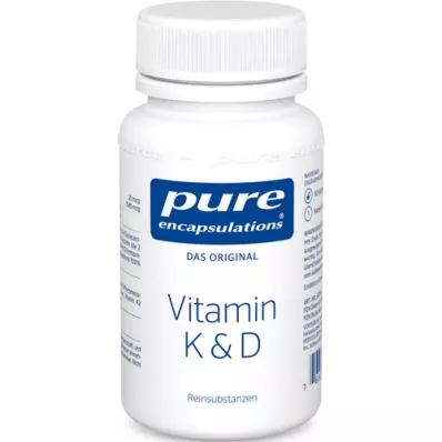 PURE ENCAPSULATIONS Vitamin K &amp; D Kapseln, 60 St