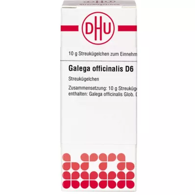 GALEGA officinalis D 6 Globuli, 10 g