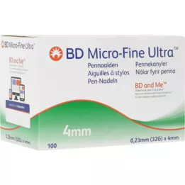BD MICRO-FINE ULTRA Pen-Nadeln 0,23x4 mm, 100 St