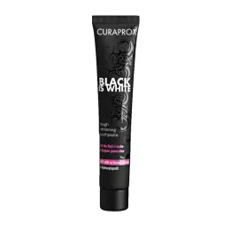 CURAPROX black is white Kohlezahnpasta, 90 ml