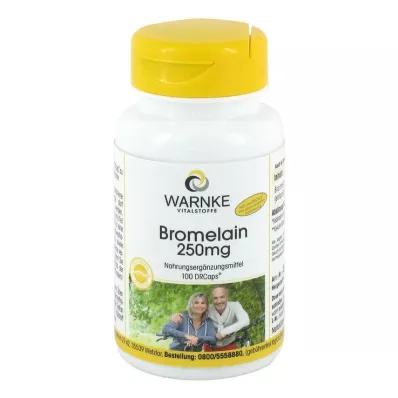 Bromelain 250 mg magensaftresistente Kapseln, 100 St