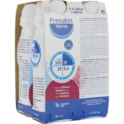 FRESUBIN YoDrink Himbeere, 4X200 ml