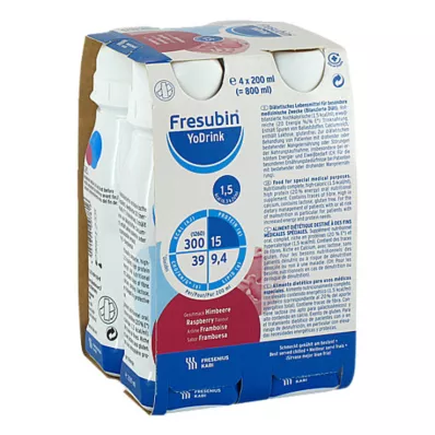 Fresubin Yodrink Himbeere, 4X200 ml Fresubin Yodrink Himbeere, 4X200 ml