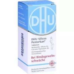 DHU Silicea Pentarkan für das Bindegewebe Tabl., 80 St