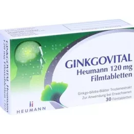 GINKGOVITAL Heumann 120 mg Filmtabletten, 30 St