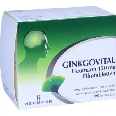 GINKGOVITAL Heumann 120 mg Filmtabletten, 120 St