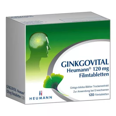 GINKGOVITAL Heumann 120 mg Filmtabletten, 120 St