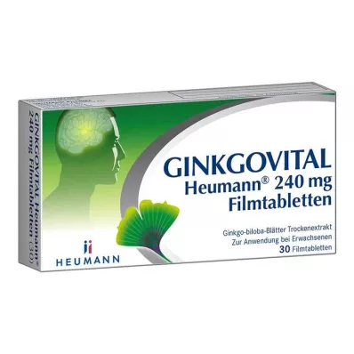 GINKGOVITAL Heumann 240 mg Filmtabletten, 30 St