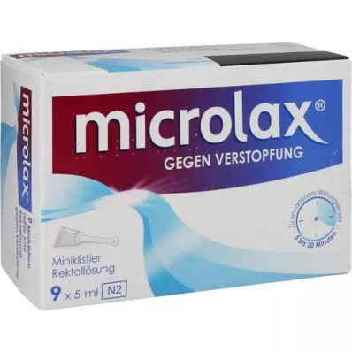 MICROLAX Rektallösung Klistiere, 9X5 ml