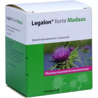 LEGALON forte Madaus Hartkapseln, 60 St