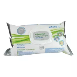 MIKROZID universal wipes premium 100 St Flächendes, 1 St