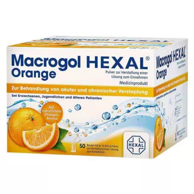 MACROGOL HEXAL Orange Plv.z.Her.e.Lsg.z.Einn.Btl., 50 St