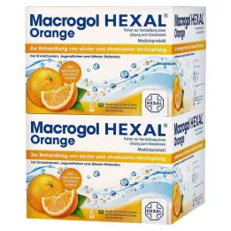 MACROGOL HEXAL Orange Plv.z.Her.e.Lsg.z.Einn.Btl., 100 St