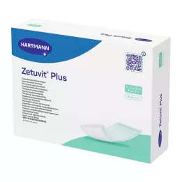 ZETUVIT Plus extrastarke Saugkompr.steril 15x20 cm, 10 St