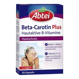 ABTEI Beta-Carotin Plus Hautaktive B-Vitamine Kps., 50 St