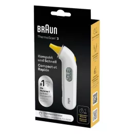 BRAUN THERMOSCAN 3 Infrarot-Ohrthermometer, 1 St