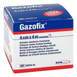 GAZOFIX Fixierbinde kohäsiv 4 cmx4 m, 1 St