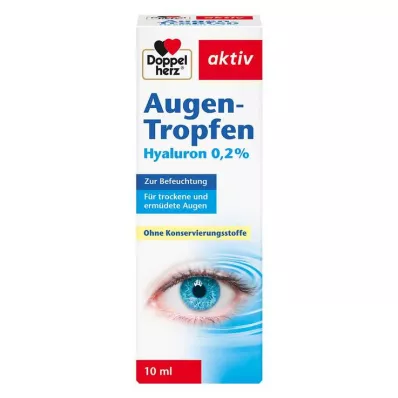 Doppelherz Augen-Tropfen Hyaluron 0,2%, 10 ml
