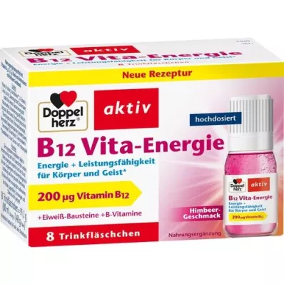 DOPPELHERZ B12 Vita-Energie Trinkampullen, 8 St