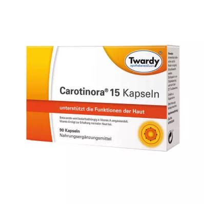 CAROTINORA 15 Kapseln, 90 St CAROTINORA 15 Kapseln, 90 St