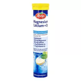ABTEI Magnesium Calcium+D3 Brausetabletten, 15 St