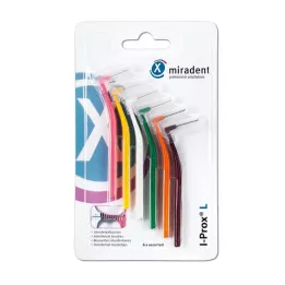 MIRADENT Interdentalbürste I-Prox L sortiert, 6 St