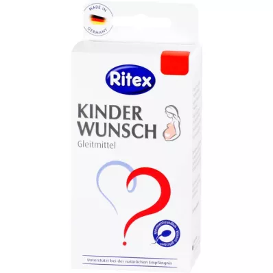 RITEX Kinderwunsch Gleitmittel Gel, 8X4 ml