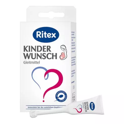 RITEX Kinderwunsch Gleitmittel Gel, 8X4 ml