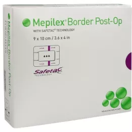 MEPILEX Border Post-OP Verband haftend 9x10 cm, 10 St