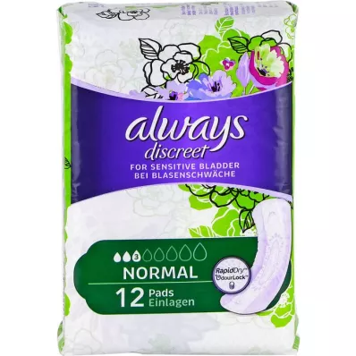 ALWAYS discreet Inkontinenz Einl.normal, 12 St