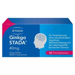 GINKGO STADA 40 mg Filmtabletten, 30 St