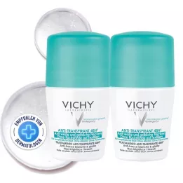 VICHY DEO Roll-on Anti Flecken 48h, 2X50 ml