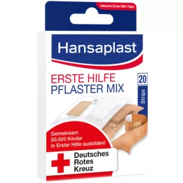 HANSAPLAST Erste Hilfe Pflaster Mix, 20 St