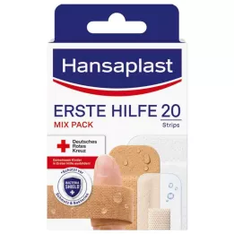 HANSAPLAST Erste Hilfe Pflaster Mix, 20 St