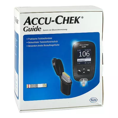 ACCU-CHEK Guide Blutzuckermessgerät Set mg/dl, 1 St