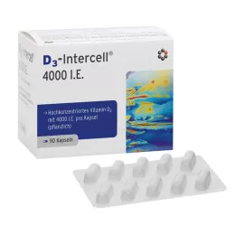 D3-INTERCELL 4.000 I.E. Kapseln, 90 St
