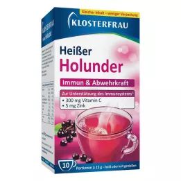 KLOSTERFRAU Broncholind heißer Holunder Granulat, 10X15 g