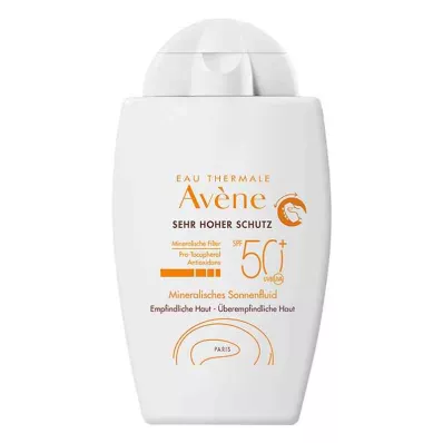 Avene Mineralisches Sonnenfluid Spf 50+ ungetönt (40 ml) Avene Mineralisches Sonnenfluid Spf 50+ ungetönt (40 ml)