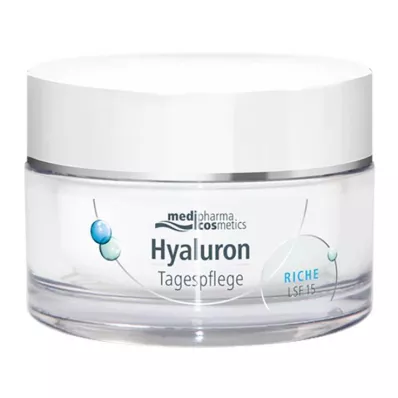 Hyaluron Tagespflege riche Creme LSF 15, 50 ml Hyaluron Tagespflege riche Creme LSF 15, 50 ml